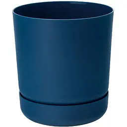 Горщик для квітів Form-Plastic Satina-17 3.3 л синій (4260-072)