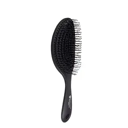 Щітка для волосся масажна продувна скелетна Salon Professional 18200P SL, чорна - мініатюра 2