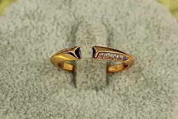 Кільце Xuping Jewelry свиріль р 16 золотисте - мініатюра 2