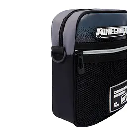 Сумка через плече YES CB-2 Minecraft Arrow 20х17х6 см Чорний (550069) - мініатюра 2