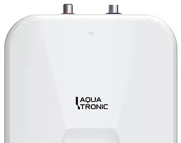 Водонагрівач електричний Aquatronic, 1500 Вт, "мокрий" ТЕН, 10 л під мийку, вертикальний, квадратний, білий (Сompact WU1015 C2M) - мініатюра 5