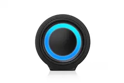 Колонка портативна 2.0 Real-El X-725 Black, 2 x 7.5 Вт, пластиковий корпус, Bluetooth, USB - А/USB - C, RGB підсвічування, живлення від акумулятора, вбудований мікрофон, 86 дБ, 3600мА*год, час роботи 10 год (EL121600028) - мініатюра 5