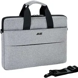 Сумка для ноутбука 2E Slim Keeper 15.6-16" Сірий (2E-CBT2385GR)