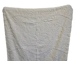 Простирадло махрове жакардове Parisa Home Premium 200х220 щільність 470 г/м2 кремове - мініатюра 7
