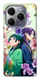 TPU чохол Demsky Whispering bloom для TECNO Spark 20 Pro