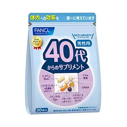 Вітамінно-мінеральний комплекс FANCL для чоловіків 40+ 30 саше