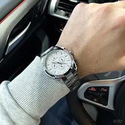 Чоловічий наручний годинник 6917 Silver-White Forsining acs0031383 - мініатюра 9