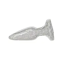 Анальна пробка Pillow Talk Fancy Luxurious Glass Anal Plug 10.1 см (прозорий) - мініатюра 3