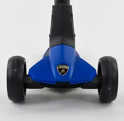 Самокат Best Scooter 65х16х31 см Синьо-чорний 000231575 - мініатюра 3