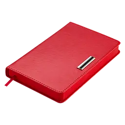 Щоденник недатований Buromax Salerno A6 штучна шкіра 336 сторінок червоний (BM.26030-05) - мініатюра 4