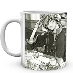 Кухоль GeekLand Бакуман Bakuman ретро постер BK 02.448 330 мл білий - мініатюра 3