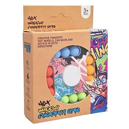 Головоломка-антистрес Fingertip Gyro АА4171 пластик, 9х1,7 см - мініатюра 2