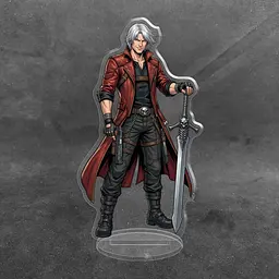 Акрилова колекційна фігурка Аніме: Devil May Cry Данте 15 см