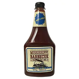 Соус барбекю Mississippi Barbecue Sauce Sweet'n Mild 1814 г.