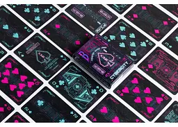 Карти гральні United States Playing Card Company Bicycle Cyberpunk Cybercity (ВР_КИБК) - мініатюра 3