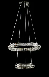 Підвісна світлодіодна люстра Splendid Ray L50503J/480+320/2 LED, 2 кільця, пульт, димер, 80 W - мініатюра 3
