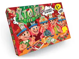 Дитяча настільна гра Хто я? на укр. мовою Danko Toys 40х5х30 см igr0001464