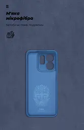 Чехол ArmorStandart ICON для Infinix Hot 50i / Smart 9 Camera cover Blue (ARM80981) - мініатюра 4