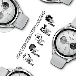 Гідрогелева плівка на годинники Xiaomi Watch S4 47mm ArmorStandart захисна плівка для смарт годинників прозора (ARM79897) - мініатюра 2