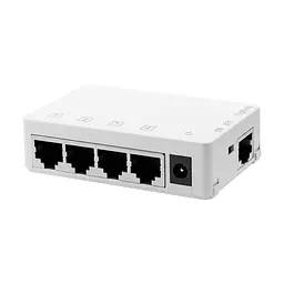 PoE-розширювач NVC-POE 4/1000 small box (73-00165)