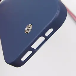 Чохол SGP PC+Leather with MagSafe для Apple iPhone 16 (6.1) Blue - мініатюра 7