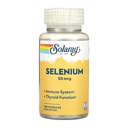 Селен Selenium 50mcg - 100 caps