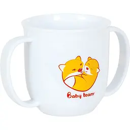 Чашка дитяча Baby Team з ручками, в асортименті (6008) - мініатюра 5