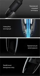 Ручний пилосос Xiaomi Shunzao Handheld Vacuum Cleaner Z1 Pro Black [86274] - мініатюра 6