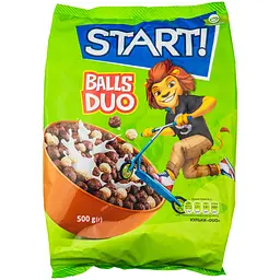 Сухий сніданок Start Кулі Duo зерновий 500 г