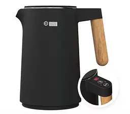 Електричний чайник Balter Home WK-08-BL 2200 Вт 1,5 л чорний
