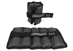Обтяжувачі EasyFit 2 х 3 кг для ніг та рук з металом (EF-AWTМ-300) - мініатюра 3