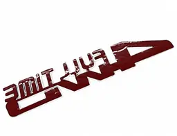 Емблема напис 4WD Full Time для Toyota Хром 157х29 мм (на скотчі) B0BPFH9J1X - мініатюра 3