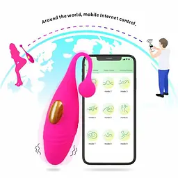 Вібро яйце APP Віброяйце Фіолетовий 887-2 (app) - мініатюра 10