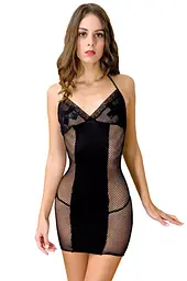 Плаття-сітка Anne De Ales Dernier Tango Black, XL