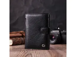 Чоловічий шкіряний гаманець ST Leather 10.5х14х2 см acs0028304 - мініатюра 8