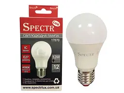 Лампа світлодіодна SPECTR LUX 12W E27 4000K A60 1080Lm C-A60-12274 (17870)