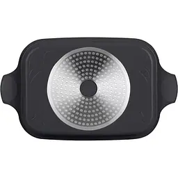 Гусятниця Ringel Zitrone Black Ростер 34x24x13.5 см (6+3 л) з кришкою (RG-2108-34 BL-R) - мініатюра 6
