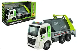 Машина АВТОПРОМ AP9929 "Сміттєвоз", світло, звук, в коробці 33,5x19x11,5см
