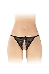 Трусики з відкритим доступом Fashion Secret Zoe, One Size чорні - мініатюра 2