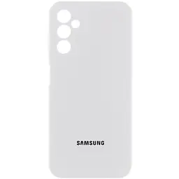 Чехол Silicone Cover Lakshmi Full Camera (AAA) with Logo для Samsung Galaxy A16 4G/5G Белый/White
