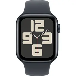 Смарт-годинник Apple Watch SE 2 GPS 44mm Midnight Aluminum Case with Midnight Sport Band S/M 2024 (MXEJ3) [123347] - мініатюра 2