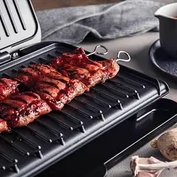 Гриль George Foreman Fit Grill Large притискний 2400 Вт чорний (25820-56) - мініатюра 10