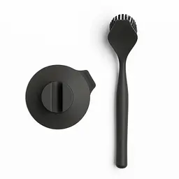 Щітка Brabantia для посуду з підставкою темно-сіра (117589) - мініатюра 2
