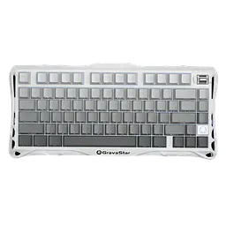 Клавіатура Gravastar Mercury K1 Gradient White
