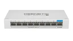Комутатор некерований Keenetic PoE+ Switch 9 KN-4710 - мініатюра 2