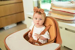Столик до стільця для годування Childhome Evolu з силіконовим підносом, рудий (CHEVOTSRU) - мініатюра 12