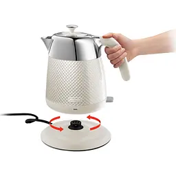 Електрочайник DeLonghi KBL 2001 white 1.6 л (00000026080) - мініатюра 3