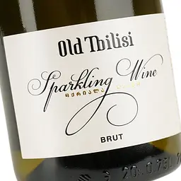 Ігристе вино Old Tbilisi, біле, брют, 13%, 0,75 л - мініатюра 5