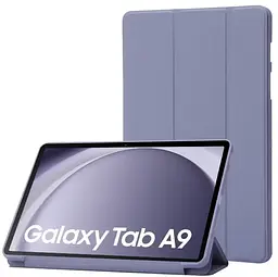Чохол-книжка DK для Samsung Galaxy Tab A9 (X110 / X115) екокожа/силікон Smart Case lavender grey - мініатюра 2