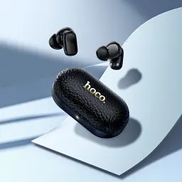 Навушники Hoco EQ19 Plus Duke V tws ANC + ENC noise reduction бездротові до 7 годин чорні - мініатюра 3